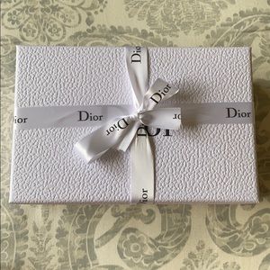 AUTHENTIC DIOR BOX WITH SAMPLES